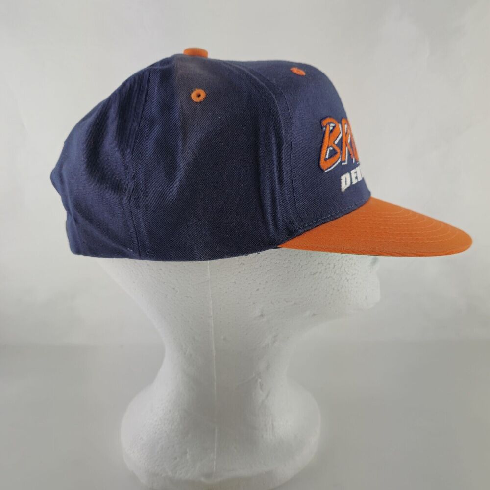 Denver Broncos Hat Cap NFL Team‎ Apparel Orange Logo Adjustable Snap Back - Picture 8 of 12